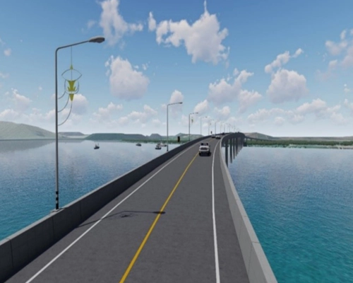 ออกแบบสะพานข้ามคลอง