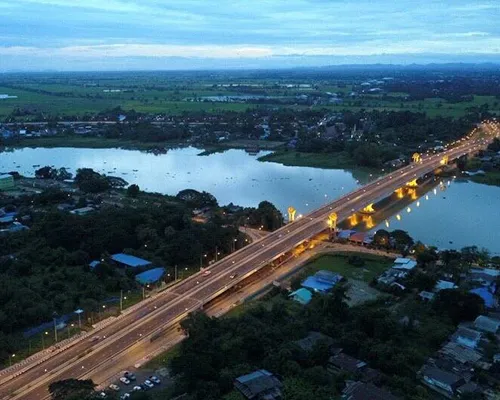 Construction project of roads No. Chor and K, Chai Nat City Planning, Chai Nat Province